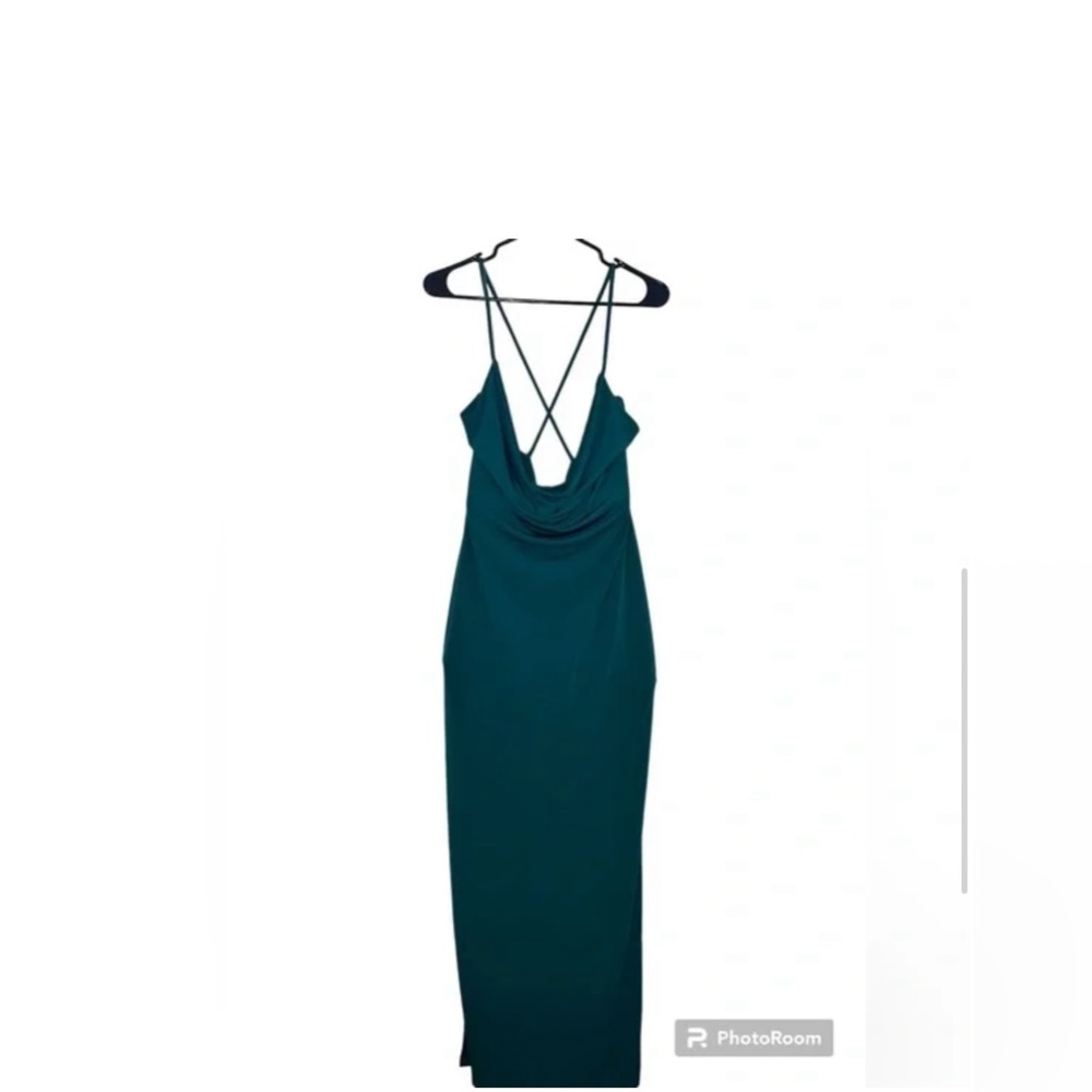 E.L.H BODY CON DRESS EMERALD